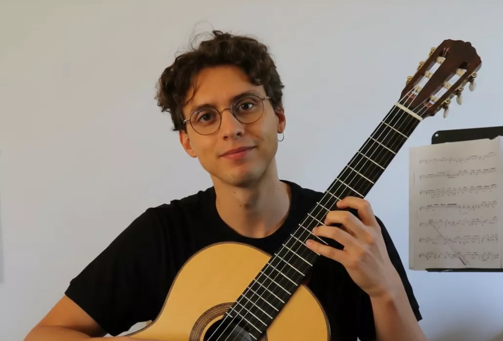 Classical Guitar Teacher Portrait